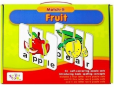 Mega Creative GAME EDUK PUZZLE FRUIT 29X22X6 MC PUD 24/48