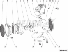 Dedrá Termostat WK-R11 40C 250V 16A