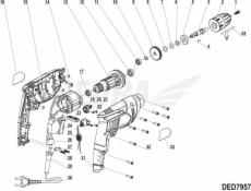 Skľučovadlo Dedra Drill