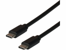 EFB USB kábel USB-C – USB-C 0,5 m čierny (EBUSBC-USB20CK.0.5)