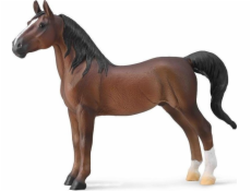 Figúrka Collecta COLLECTA AMERICKÝ SADDLEBRED žrebec pečeňový Gaštan