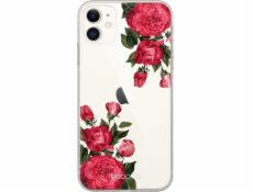 Púzdro Babaco BABACO FLOWERS PRINT 007 IPHONE 11 PRE MAX TRANSPARENT