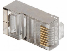 MODULÁRNA TIENENÁ ZÁSTRČKA RJ45/C6-EKRAN*P100