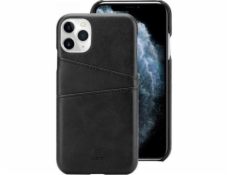 Crong Crong Neat Cover – púzdro na iPhone 11 Pro s vreckami (čierne)