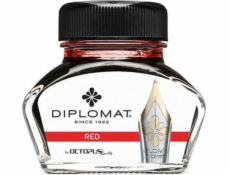 Diplomat Diplo Octopus atrament 30 ml sklenený červený