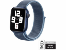 Športový remienok Crong Crong Nylon pre Apple Watch 38/40 mm (Ocean Blue)