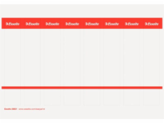 Esselte štítky pre Power No 1 a EKO zakladač 50 mm 10 listov x 8 štítkov (10K130Y)