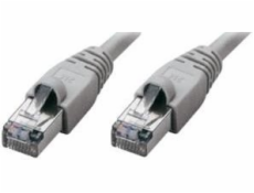 Patchcord TecLine, S-STP, CAT.6, 1m, sivý (71401)