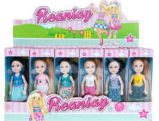 Mega Creative - MC DOLL 12CM 6X16X4 MIX6 DISP 24/240/480