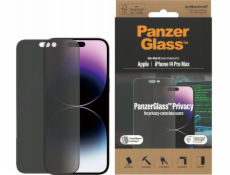 PanzerGlass PanzerGlass Ultra-Wide Fit iPhone 14 Pro Max 6,7" Ochrana súkromia Antibakteriálne Jednoduché zarovnanie Vrátane P2786