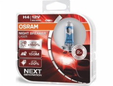 Osram Automobilines lemputes Osram Night Breaker Laser (nasledujúca generácia) H4, 2 vnt.