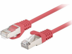 Lanberg PATCHCORD CAT.6 FTP 1M ČERVENÁ LANBERG 10-BAL.