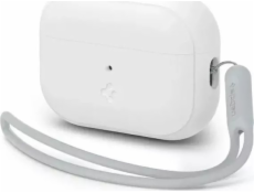 Spigen Ochranné púzdro na slúchadlá Spigen Silicone Fit Strap pre Apple AirPods Pre 1/2 biela/šedá ACS05811