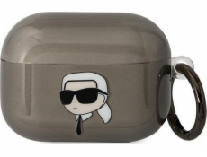 Karl Lagerfeld Karl Lagerfeld Kryt KLAPHNIKTCK AirPods Pre čierno/čierny Karl`s Head