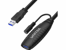 Unitek Y-3003C USB adaptér USB - USB čierny (Y-3003C)