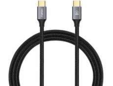 T-Phox USB-C - USB-C USB kábel 1 m Čierny