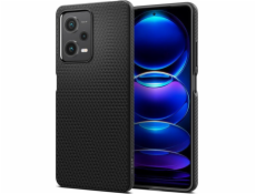 Kvapalné vzduchové púzdro Spigen pre Xiaomi Redmi Note 12 Pro/POCO X5 Pro 5G matné čierne