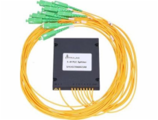 ExtraLink 1:8 PLC SPLITTER SC/APC 2,0 MM 1,5 M G657A ABS MODUL