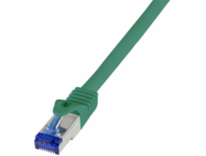 LogiLink Logilink Patch kábel Ultraflex, Cat.6A, S/FTP, zelená, 2 m