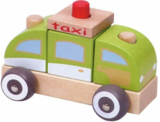 iBOX Drevené taxi auto (W05C010)