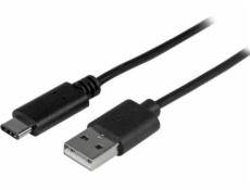 StarTech USB-A - USB-C USB kábel 1 m čierny (USB2AC1M)