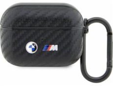 BMW BMW BMAPWMPUCA2 kryt AirPods Pre čierno/čierny Carbon Double Metal Logo