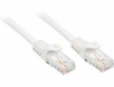 Lindy Patchcord Cat6, U/UTP, 2m, biely (48203)