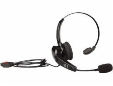 Slúchadlá Zebra Headset Zebra HS2100 Káblová čelenka Kancelária/Call Center Čierna