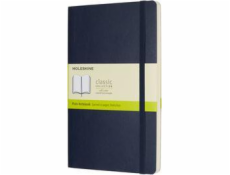 Moleskine Moleskine Sapphire Blue Large Plain Notebook Soft