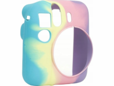 LoveInstant Cover Case Cover Case For Fujifilm Fuji Instax Mini 12 / Silikón / Rainbow