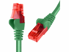 Spacetronik RJ45 CAT 6 U/UTP AWG24 kábel zelený 30m