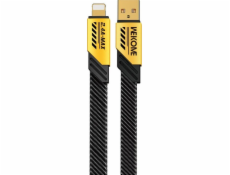 Wekome USB-A - Lightning kábel 1 m čierny (WK-WDC-190_01_YELLOW)