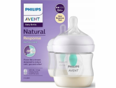 Philips Natural Responsive fľaštička s bezvzduchovým ventilom 125 ml (Avey-012)