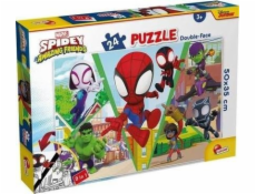 Lisciani LISCIANI MARVEL PUZZLE DF PLUS 24 SPIDEY - LET'S CHALLENGE.