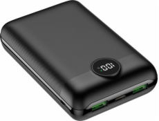 Powerbanka Externá batéria (POWER BANK) VEGER S20 - 20 000mAh LCD Quick Charge PD22,5W čierna