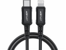 Acefast USB-C – Lightning kábel 1,8 m čierny (6974316281306)