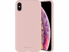 Mercury SILICONE CASE IPHONE 15 (6.1), RUŽOVÁ PIESKOVÁ / PRÁŠKOVÁ RUŽOVÁ