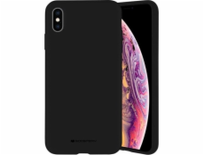 Mercury SILICONE CASE IPHONE 15 PRO (6.1), ČIERNA/ČIERNA