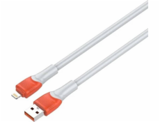 LDNIO USB-A – Lightning kábel 3 m oranžový (LDN87)