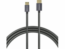 Blitzwolf kábel 4K HDMI to HDMI kábel Blitzwolf BW-HDC4 1,2 m (čierny)