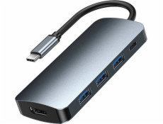 Remax Retor USB-C stanica/replikátor (RU-U5)