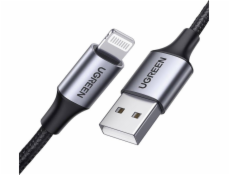 Ugreen USB-A – Lightning USB kábel 1,5 m čierny (UGR1460)