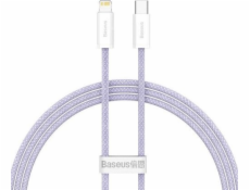 Baseus USB-C - Lightning USB kábel 1 m fialový (CALD040205)
