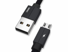 Remax USB-A - microUSB USB kábel 2 m čierny (54229-uniw)