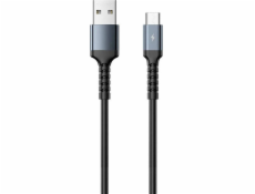 Remax USB-A - microUSB USB kábel 1 m čierny (RC-C008 AM čierny)