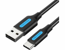 Vention USB-A - USB-C USB kábel 1 m čierny (COKBF)