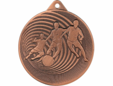 Victoria Sport KOVOVÁ MEDAIĽA FUTBAL FI 70 MMC3070 - BRONZ