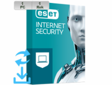 ESET Internet Security 20XX 1PC na 1r El.lic AKT