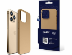 Púzdro 3MK Hardy Silicone MagCase Dark Gold na iPhone 15 Pre Max