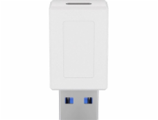 USB MicroConnect USB3.0 A - USB3.1 C MF adaptér, biely